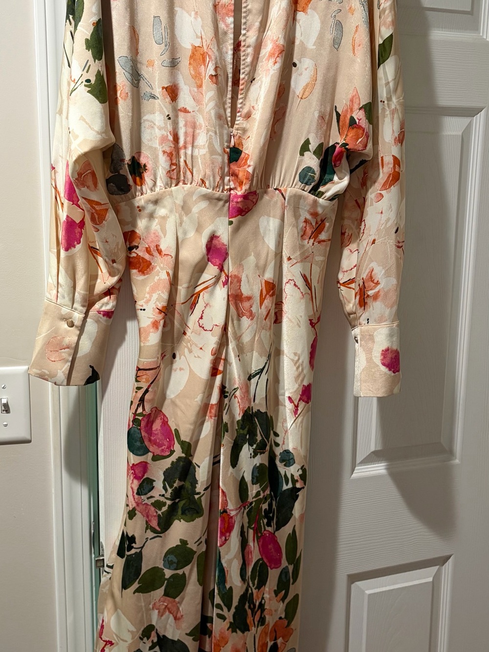 NWT Baltic Born Bari Satin Midi Dress - Picture 5 of 7